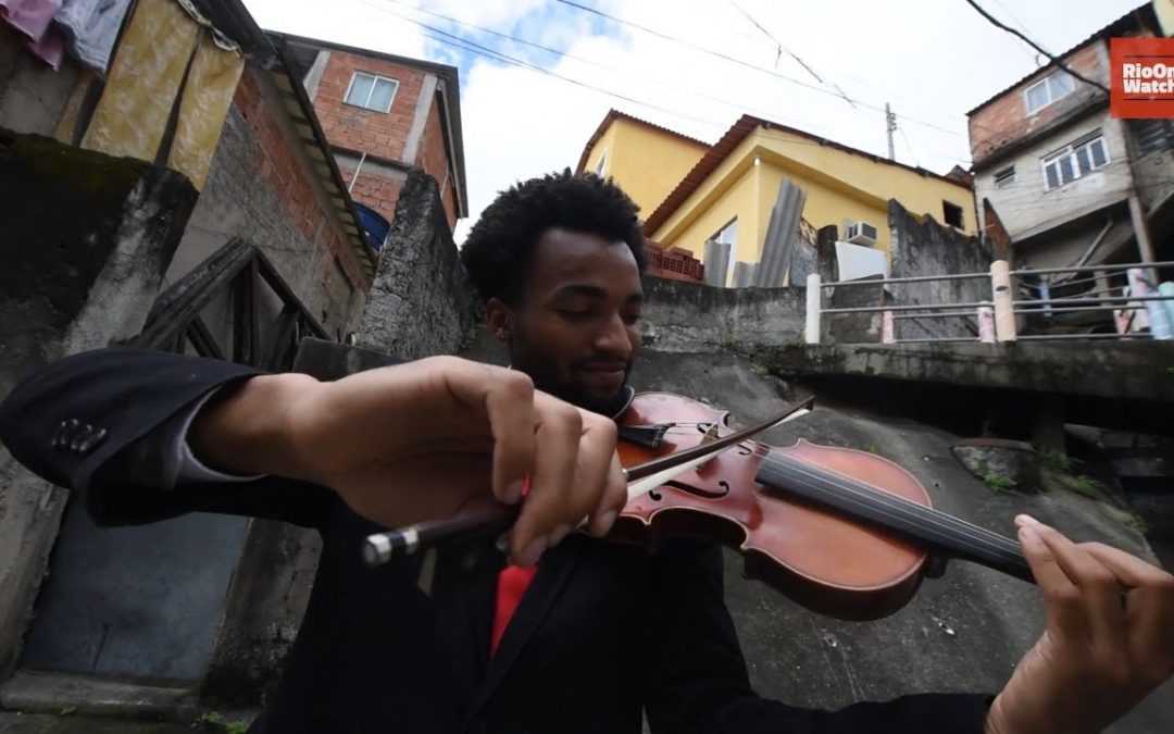 Museu no Rio exibe documentário sobre violinista do Morro da Providência