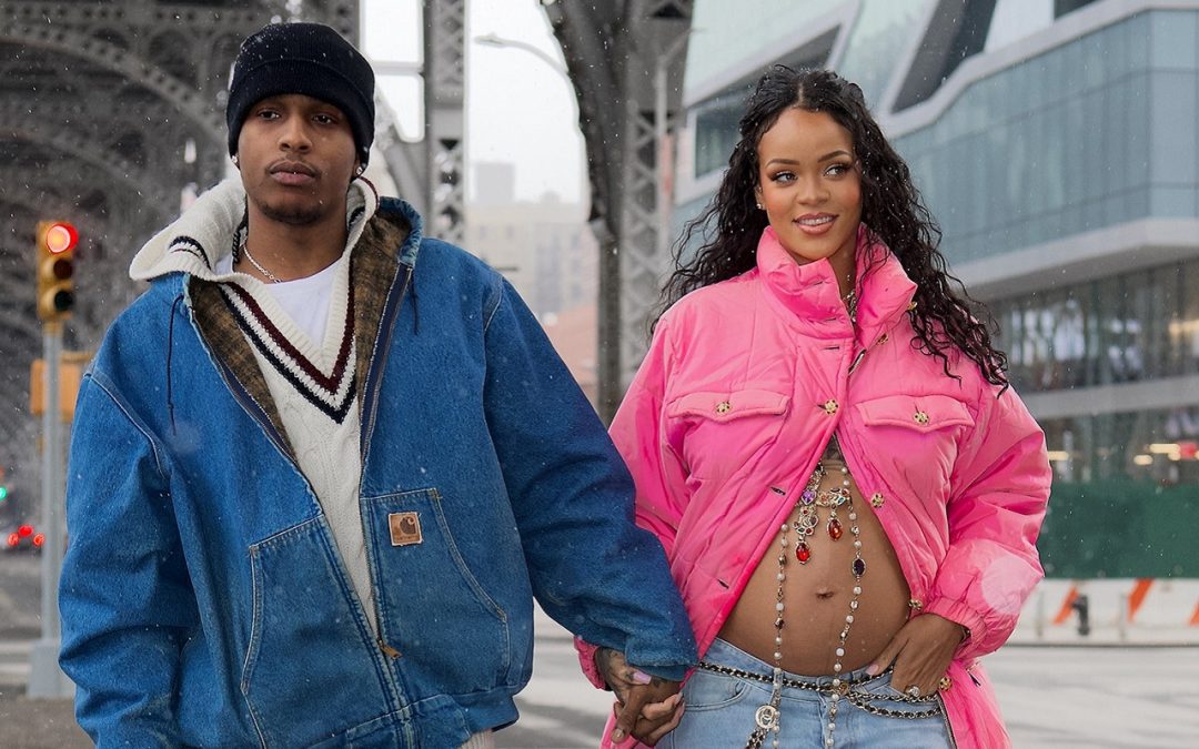 Cantora Rihanna está grávida de seu primeiro filho com o rapper A$AP Rocky