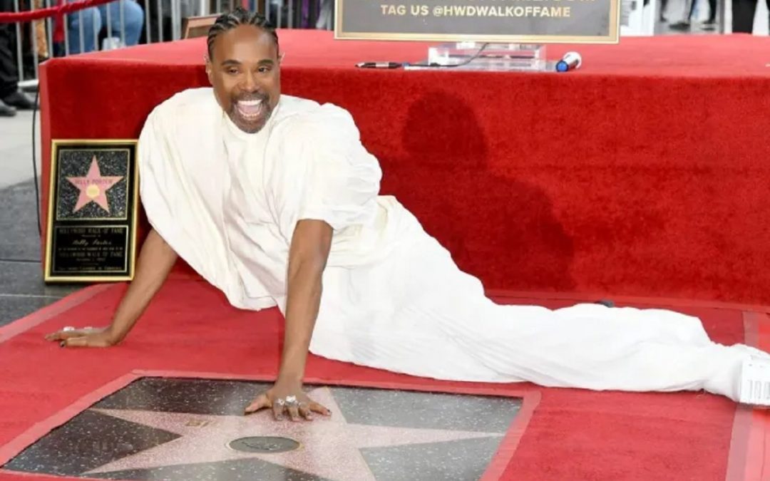 Billy Porter, de ‘Pose’, é homenageado com estrela na Calçada da Fama de Hollywood