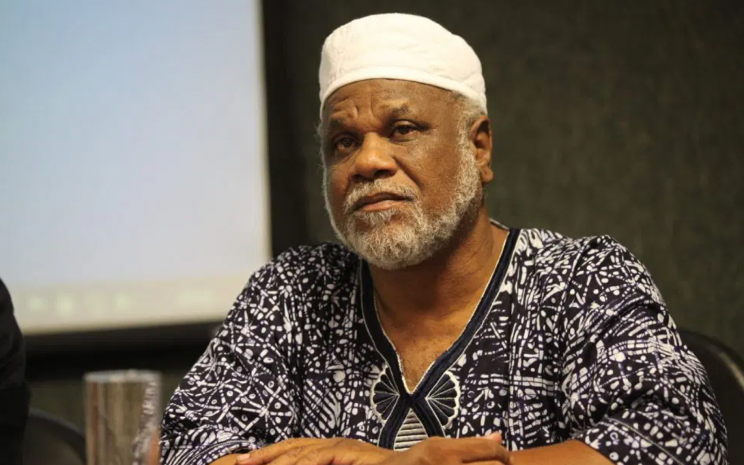 Babalawô Ivanir dos Santos recebeu o ativista Mamadou Ba  junto a lideranças e intelectuais negros