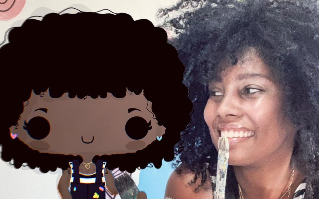 Conheça Erika Lima, a artista que usa história em quadrinhos  para empoderar crianças negras