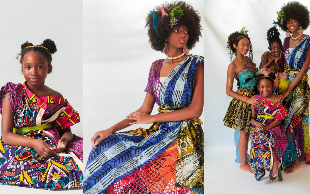 Princesinhas Africanas protagonizam editorial do Pretinhas da Brasilândia em São Paulo