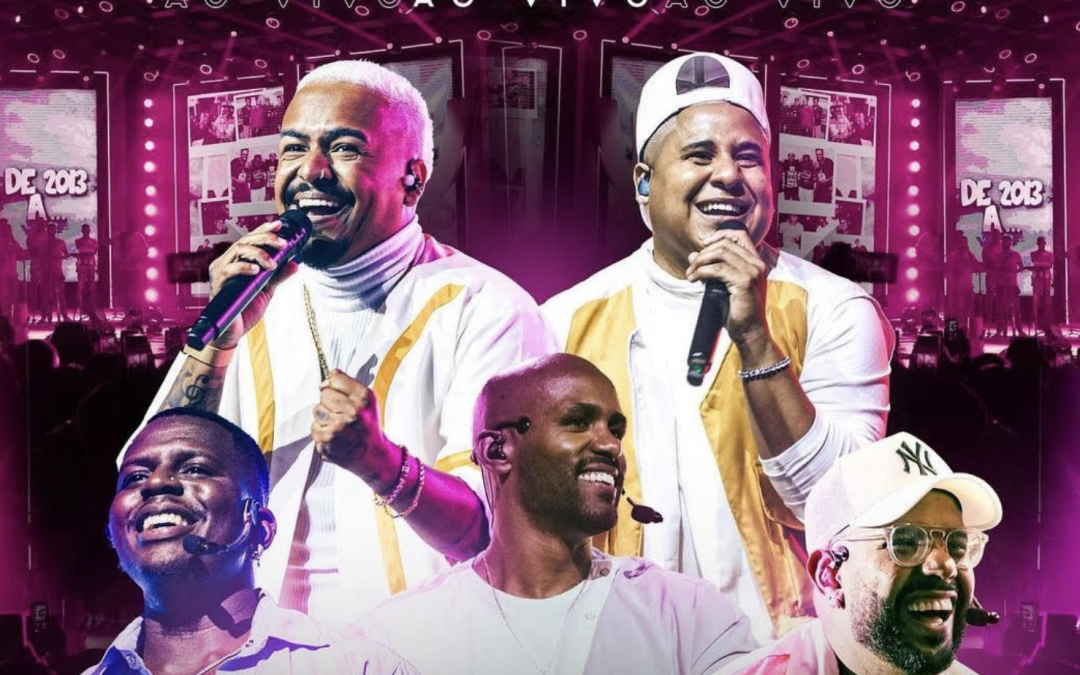 Com 10 anos de carreira, o Grupo Caju pra Baixo lança single inédito, ‘Não dá pra ser feliz’, do seu primeiro DVD