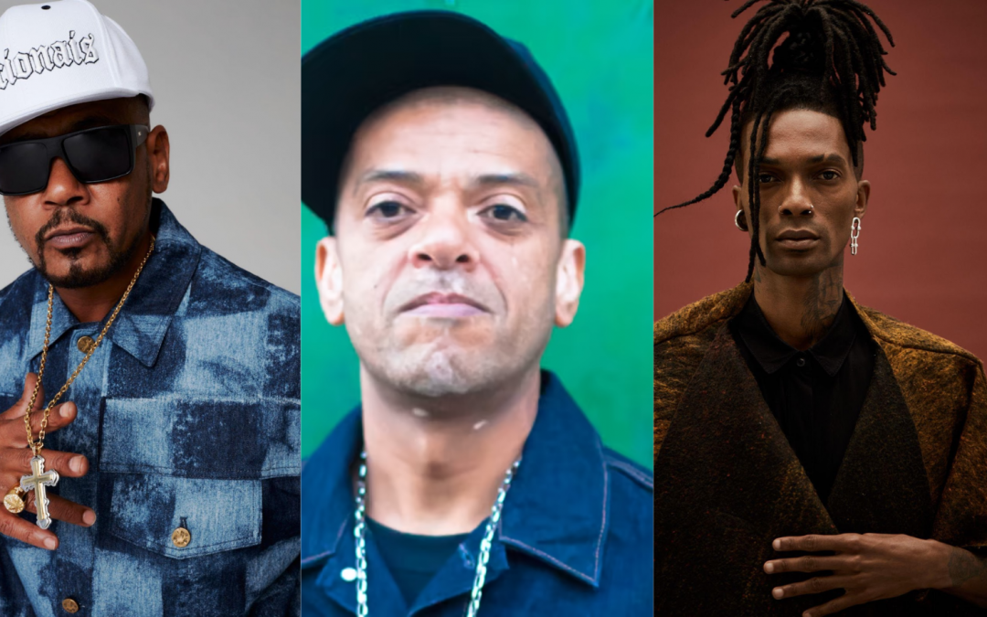 Membros dos Racionais MCs, Edi Rock e KL Jay, fazem show nesta quinta no “slap Ao Vivo”, no Cine Joia São Paulo