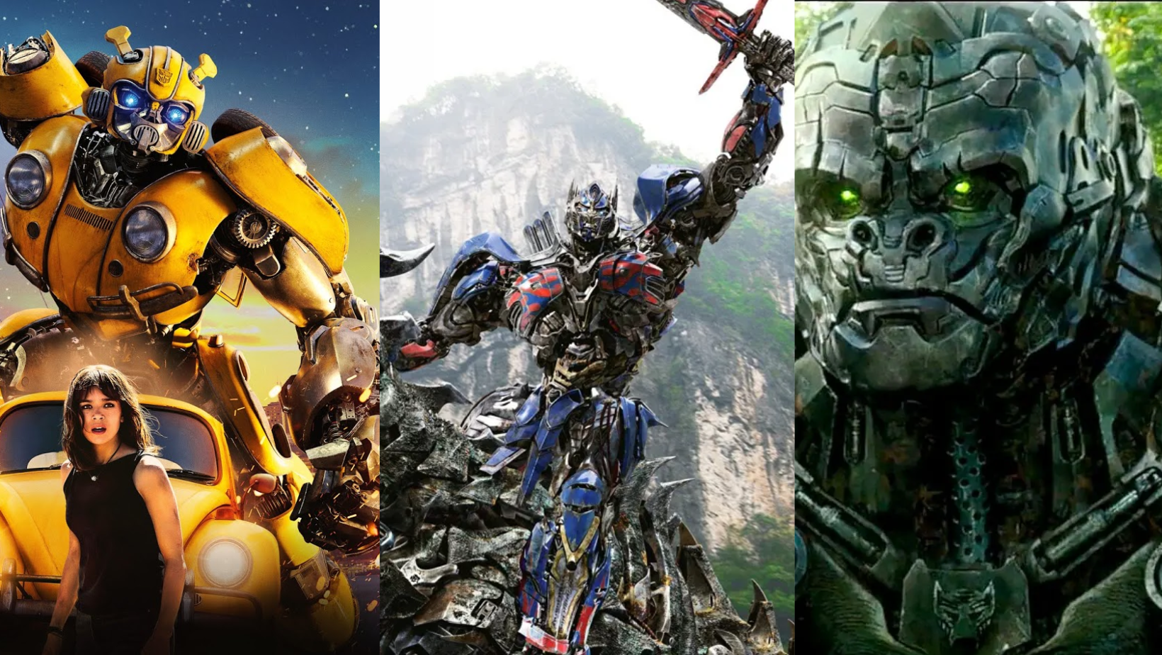 Transformers  Onde assistir a todos os filmes da franquia?