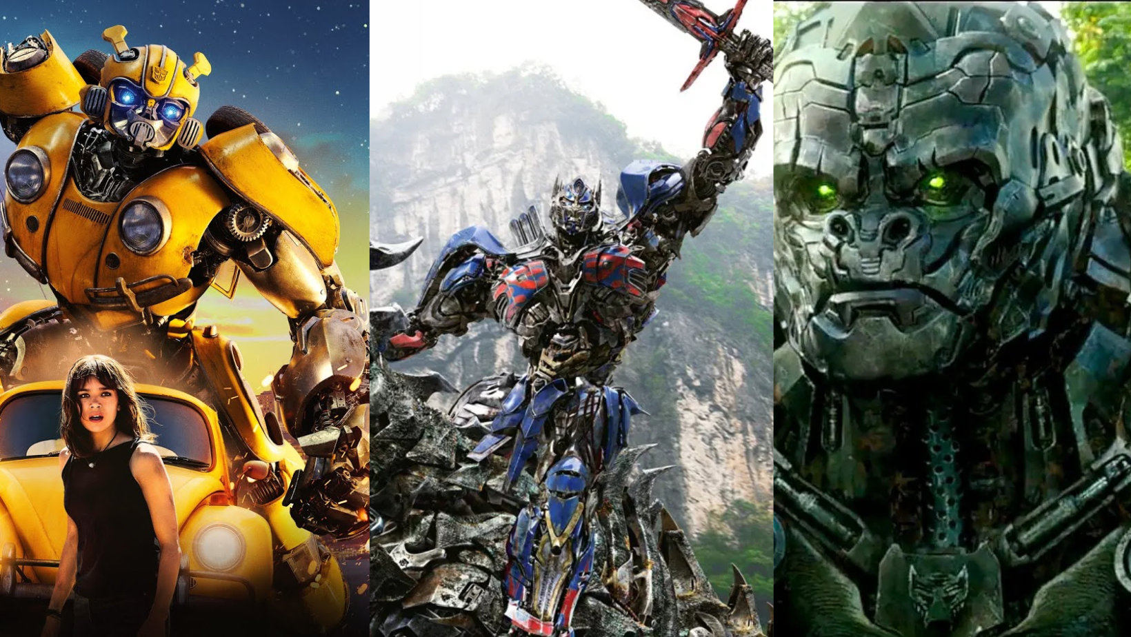 A Ordem Cronológica dos Filmes Transformers 