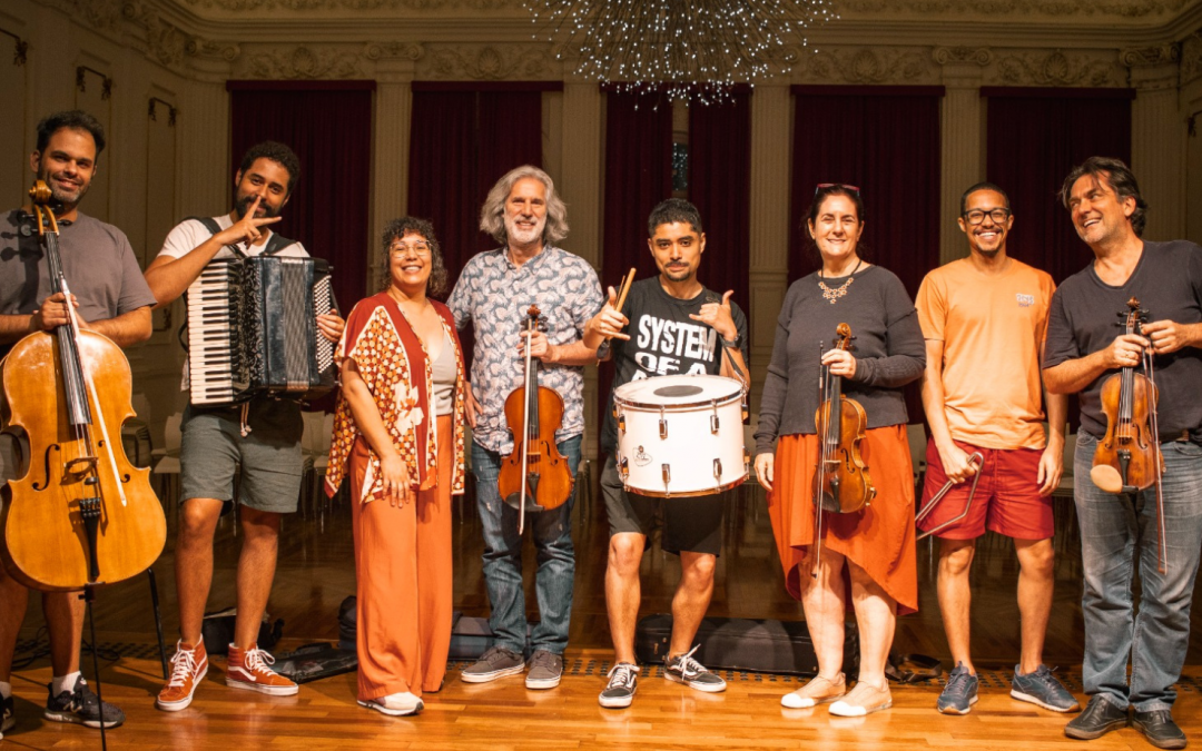 Bando de Régia e Quarteto de Cordas da Cidade de São Paulo  celebram Dia Nacional do Forró  em apresentação especial