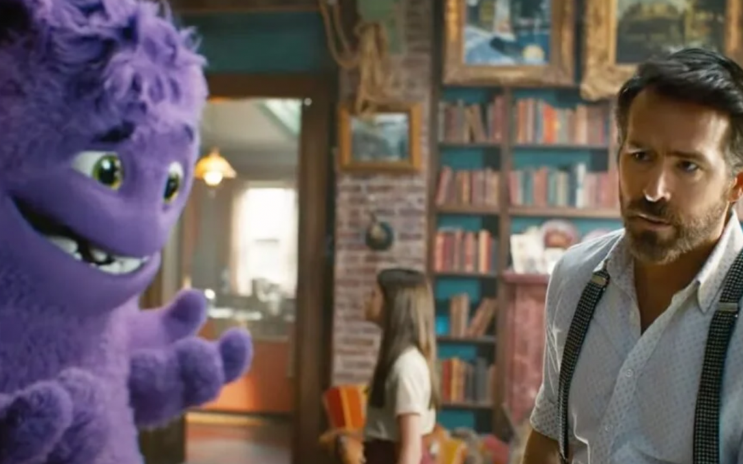 Estrelado por Ryan Reynolds e dirigido por John Krasinski, ‘Amigos Imaginários’ ganha primeiro trailer e cartaz