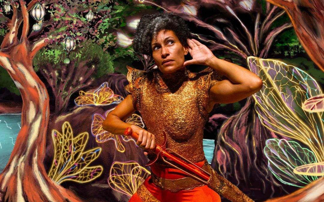 Espetáculo para toda família, “De Mãos Dadas Com Minha Irmã” reestreia conto de heroína Iorubá no Sesc Belenzinho