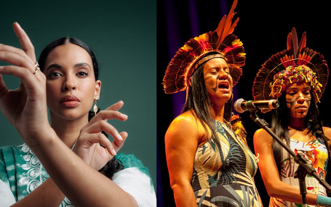 Héloa e Grupo Indígena Sabuká Kariri-Xocó celebram Dia dos Povos Indígenas na Casa Natura Musical