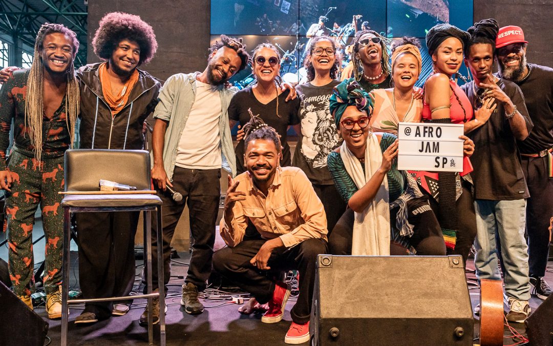 Afrojam-SP faz show em homenagem a Djavan na Casa Natura Musical com participações de Izzy Gordon e Melvin Santhana