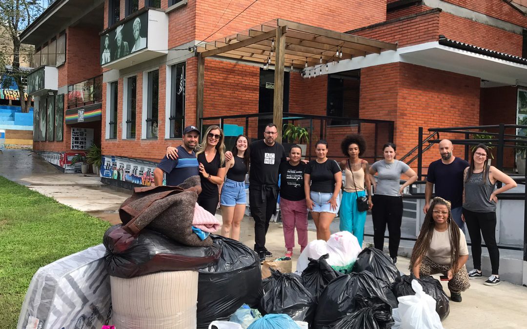 Museu da Cultura Hip Hop RS segue operando como ponto de coleta e distribuição de doações