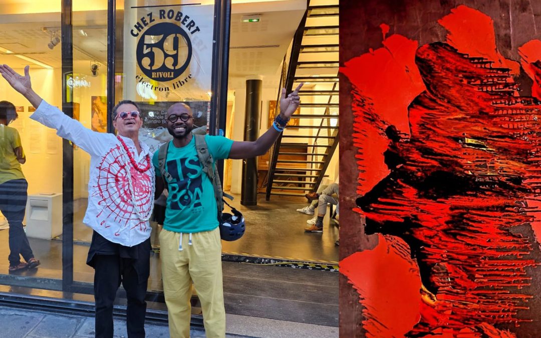 Ed Ribeiro expõe “Ecos dos Orixás” durante abertura dos jogos olímpicos com curadoria de Paulo Rufino