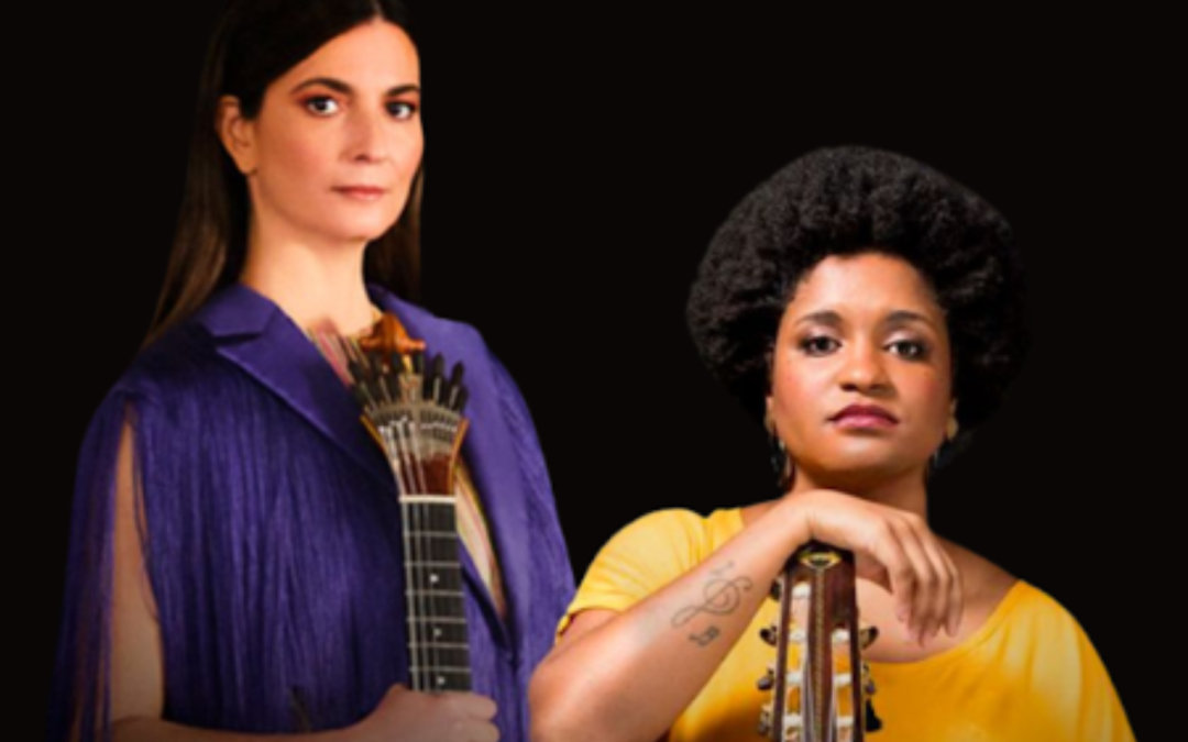 Guitarrista Portuguesa Marta Pereira e violonista Brasileira Samara Líbano  se encontram em show