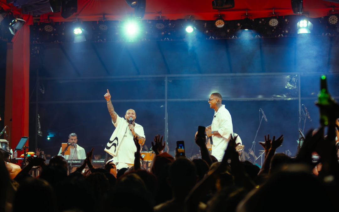 Pôr do Suel estreia no Rio de Janeiro com gravação de música inédita com Léo Santana