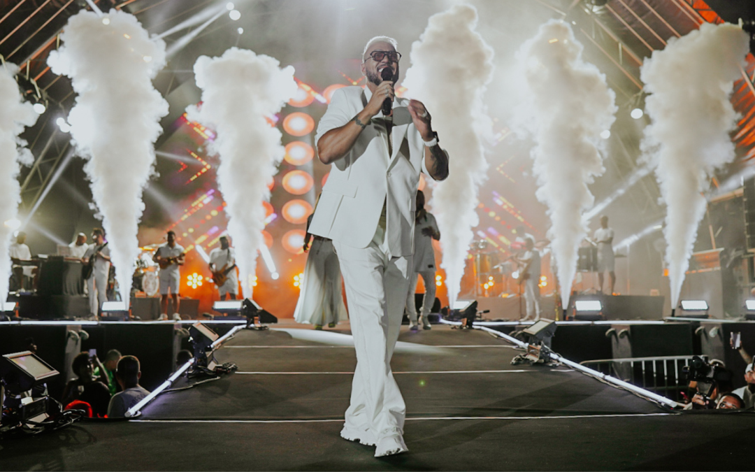 Belo celebra ano histórico na carreira e encerra 2025 em grande festa de Réveillon, na Lagoa Rodrigo de Freitas